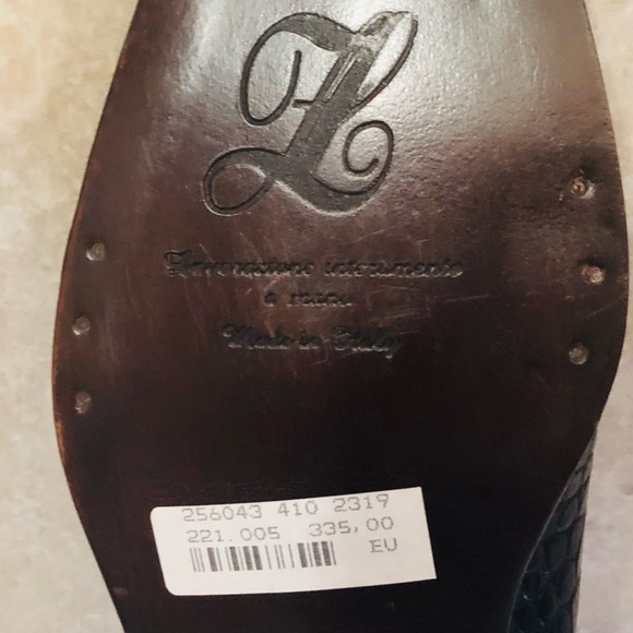 NIBWT Zenobi Made In Italy Black Leather Day-to-Night High-Quality Shoes Size 41 - Picture 8 of 8